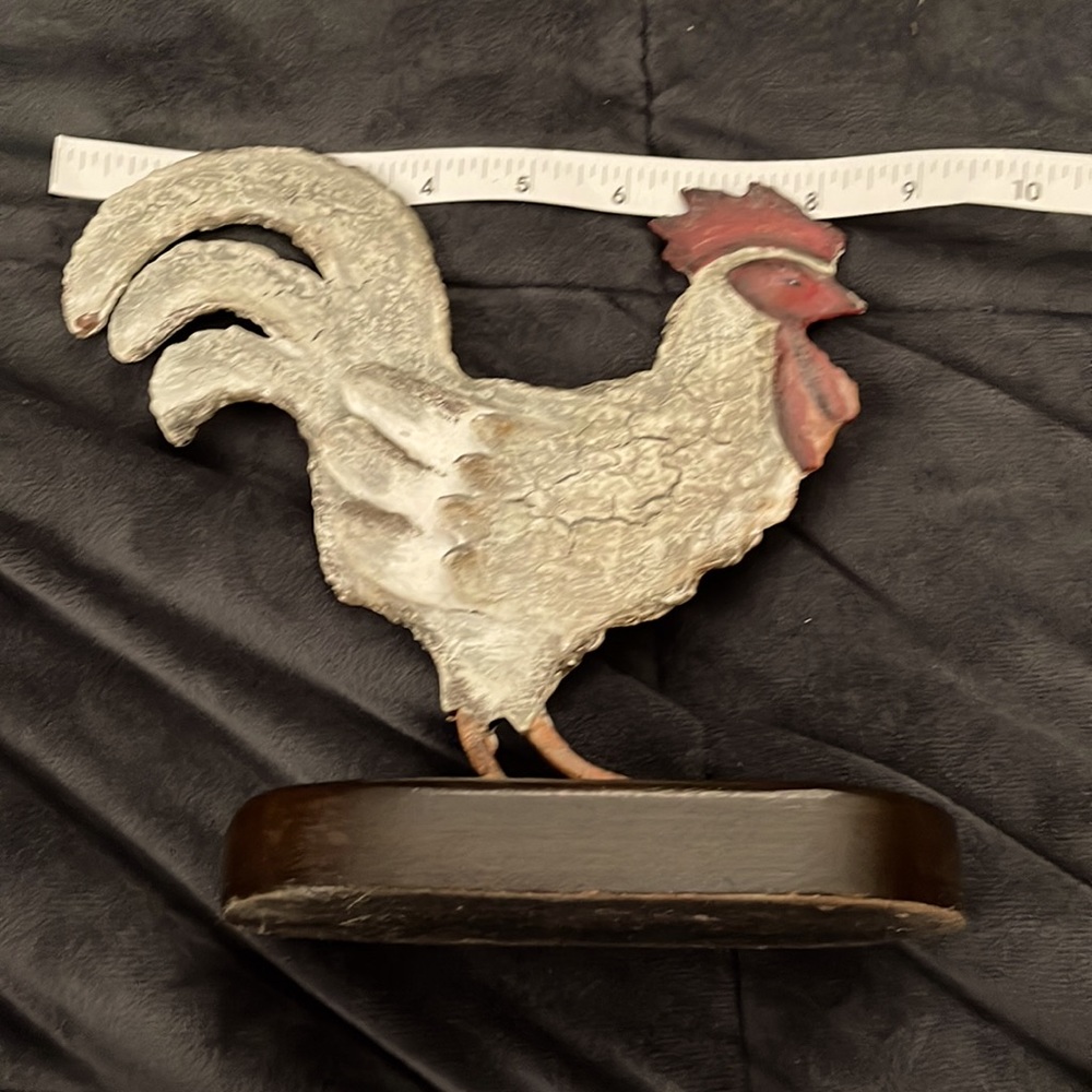 Metal rooster